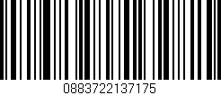 Código de barras (EAN, GTIN, SKU, ISBN): '0883722137175'