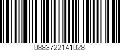 Código de barras (EAN, GTIN, SKU, ISBN): '0883722141028'