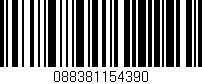 Código de barras (EAN, GTIN, SKU, ISBN): '088381154390'