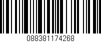 Código de barras (EAN, GTIN, SKU, ISBN): '088381174268'