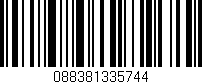 Código de barras (EAN, GTIN, SKU, ISBN): '088381335744'