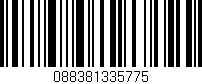 Código de barras (EAN, GTIN, SKU, ISBN): '088381335775'