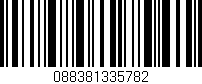 Código de barras (EAN, GTIN, SKU, ISBN): '088381335782'