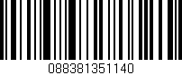 Código de barras (EAN, GTIN, SKU, ISBN): '088381351140'