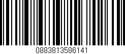 Código de barras (EAN, GTIN, SKU, ISBN): '0883813586141'