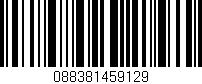 Código de barras (EAN, GTIN, SKU, ISBN): '088381459129'