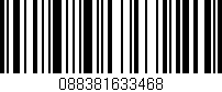 Código de barras (EAN, GTIN, SKU, ISBN): '088381633468'