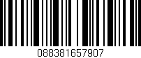 Código de barras (EAN, GTIN, SKU, ISBN): '088381657907'