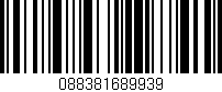 Código de barras (EAN, GTIN, SKU, ISBN): '088381689939'