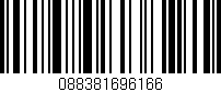 Código de barras (EAN, GTIN, SKU, ISBN): '088381696166'