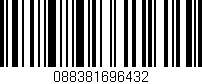 Código de barras (EAN, GTIN, SKU, ISBN): '088381696432'