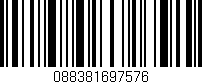 Código de barras (EAN, GTIN, SKU, ISBN): '088381697576'