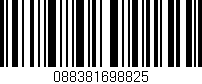Código de barras (EAN, GTIN, SKU, ISBN): '088381698825'