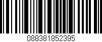 Código de barras (EAN, GTIN, SKU, ISBN): '088381852395'