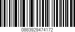 Código de barras (EAN, GTIN, SKU, ISBN): '0883929474172'