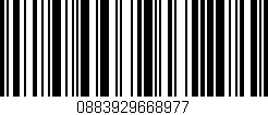 Código de barras (EAN, GTIN, SKU, ISBN): '0883929668977'
