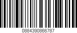 Código de barras (EAN, GTIN, SKU, ISBN): '0884390866787'