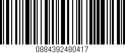 Código de barras (EAN, GTIN, SKU, ISBN): '0884392480417'