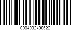 Código de barras (EAN, GTIN, SKU, ISBN): '0884392480622'