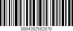 Código de barras (EAN, GTIN, SKU, ISBN): '0884392562878'