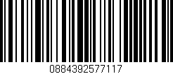 Código de barras (EAN, GTIN, SKU, ISBN): '0884392577117'
