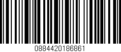 Código de barras (EAN, GTIN, SKU, ISBN): '0884420186861'