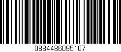 Código de barras (EAN, GTIN, SKU, ISBN): '0884486095107'