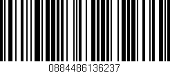 Código de barras (EAN, GTIN, SKU, ISBN): '0884486136237'