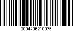Código de barras (EAN, GTIN, SKU, ISBN): '0884486210876'