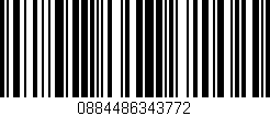Código de barras (EAN, GTIN, SKU, ISBN): '0884486343772'