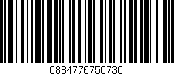 Código de barras (EAN, GTIN, SKU, ISBN): '0884776750730'
