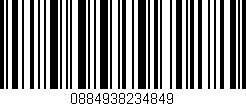 Código de barras (EAN, GTIN, SKU, ISBN): '0884938234849'