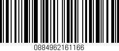 Código de barras (EAN, GTIN, SKU, ISBN): '0884962161166'
