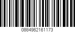 Código de barras (EAN, GTIN, SKU, ISBN): '0884962161173'
