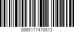 Código de barras (EAN, GTIN, SKU, ISBN): '0885177470913'