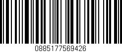 Código de barras (EAN, GTIN, SKU, ISBN): '0885177569426'