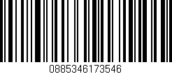 Código de barras (EAN, GTIN, SKU, ISBN): '0885346173546'