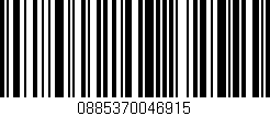 Código de barras (EAN, GTIN, SKU, ISBN): '0885370046915'