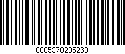 Código de barras (EAN, GTIN, SKU, ISBN): '0885370205268'