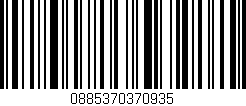Código de barras (EAN, GTIN, SKU, ISBN): '0885370370935'