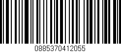 Código de barras (EAN, GTIN, SKU, ISBN): '0885370412055'
