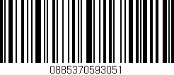 Código de barras (EAN, GTIN, SKU, ISBN): '0885370593051'
