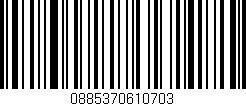 Código de barras (EAN, GTIN, SKU, ISBN): '0885370610703'