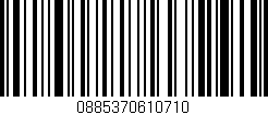 Código de barras (EAN, GTIN, SKU, ISBN): '0885370610710'