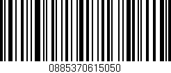 Código de barras (EAN, GTIN, SKU, ISBN): '0885370615050'