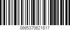 Código de barras (EAN, GTIN, SKU, ISBN): '0885370621617'