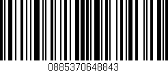 Código de barras (EAN, GTIN, SKU, ISBN): '0885370648843'