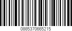 Código de barras (EAN, GTIN, SKU, ISBN): '0885370665215'