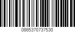 Código de barras (EAN, GTIN, SKU, ISBN): '0885370737530'