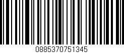 Código de barras (EAN, GTIN, SKU, ISBN): '0885370751345'